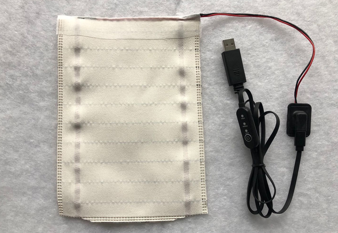 7.4V 腰带用发热片TC10产品